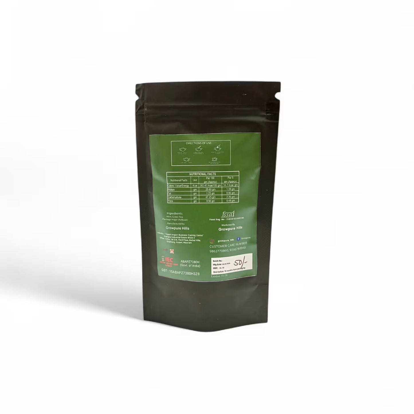 Plantago major (Kelbaan Tea)