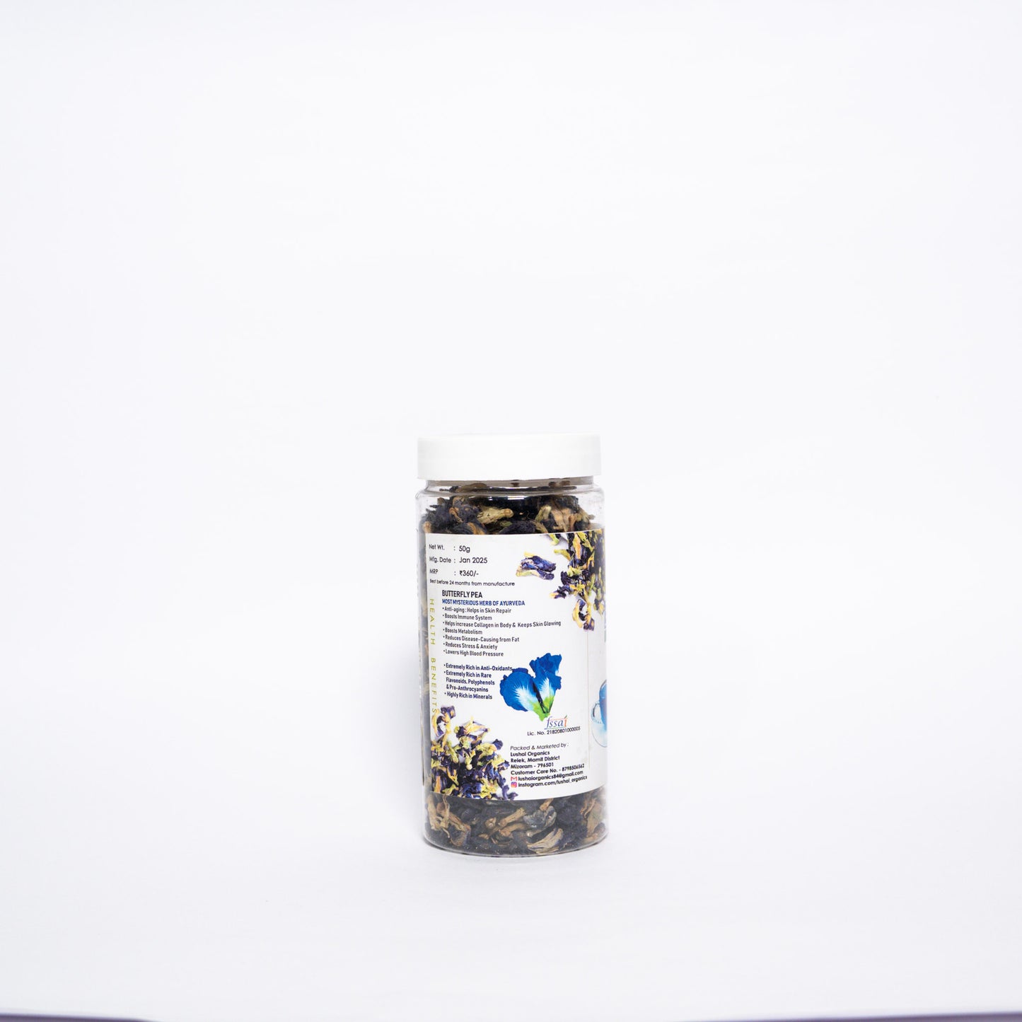 Blue Pea Tea (Butterfly Pea)