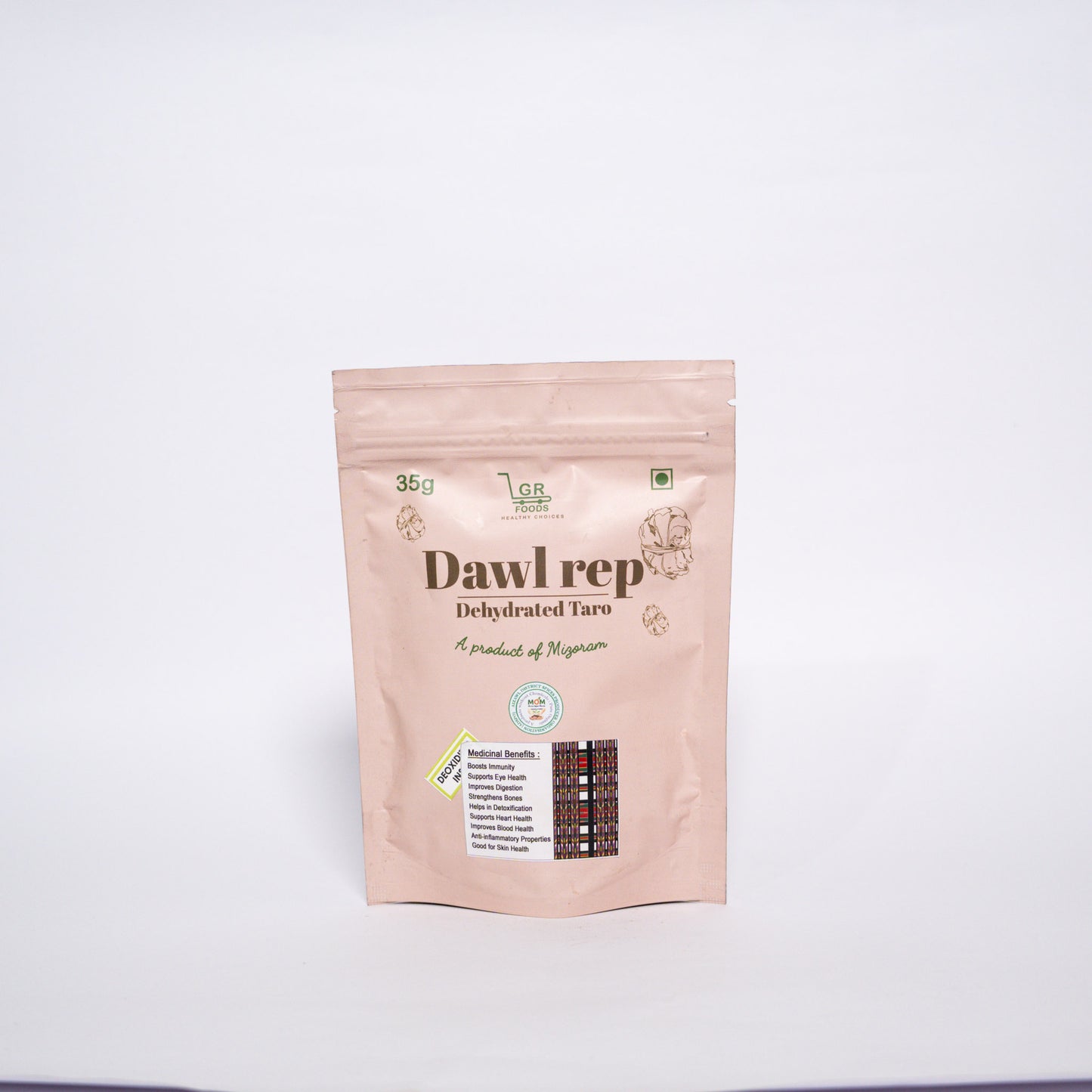 Sun Dried Taro Leaves (Dawl Rep)