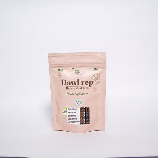 Sun Dried Taro Leaves (Dawl Rep)