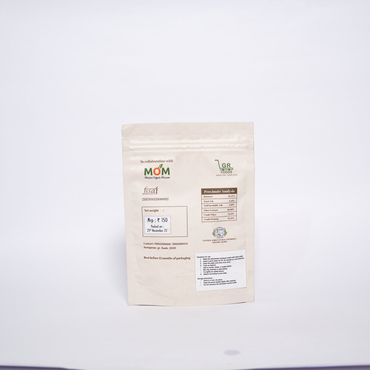 Dehydrated Soya Bean (Bekang Ro)