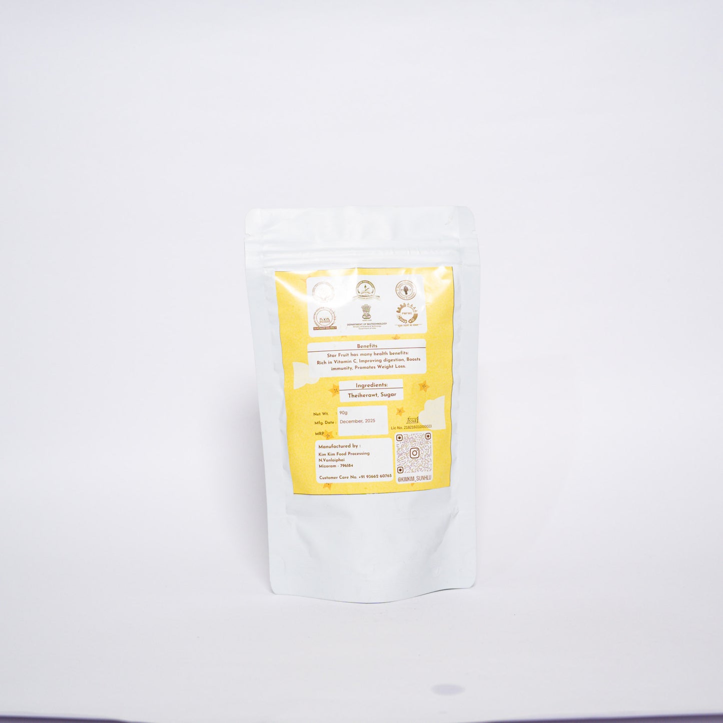 Dehydrated Star Fruit