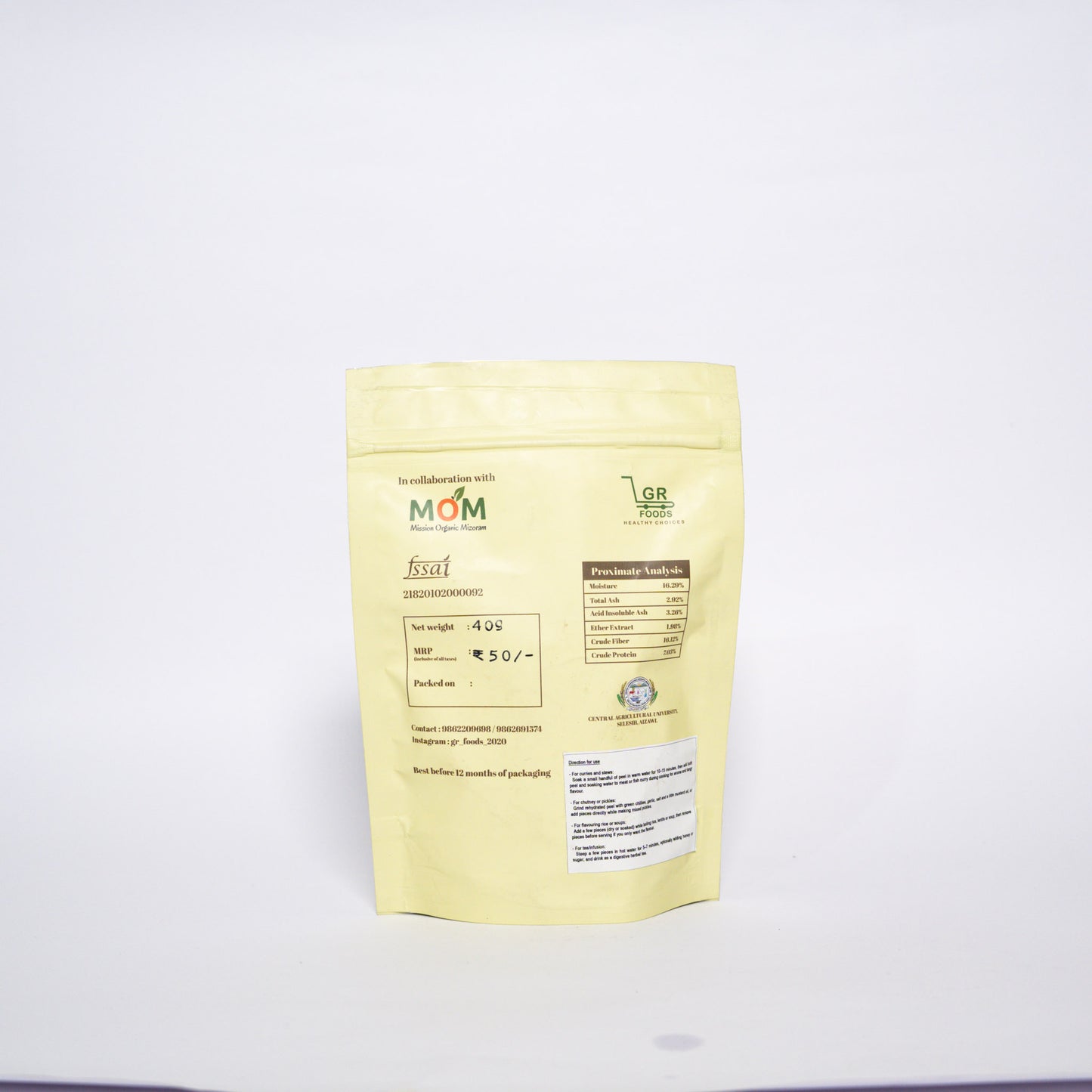 Dehydrated Wild Orange