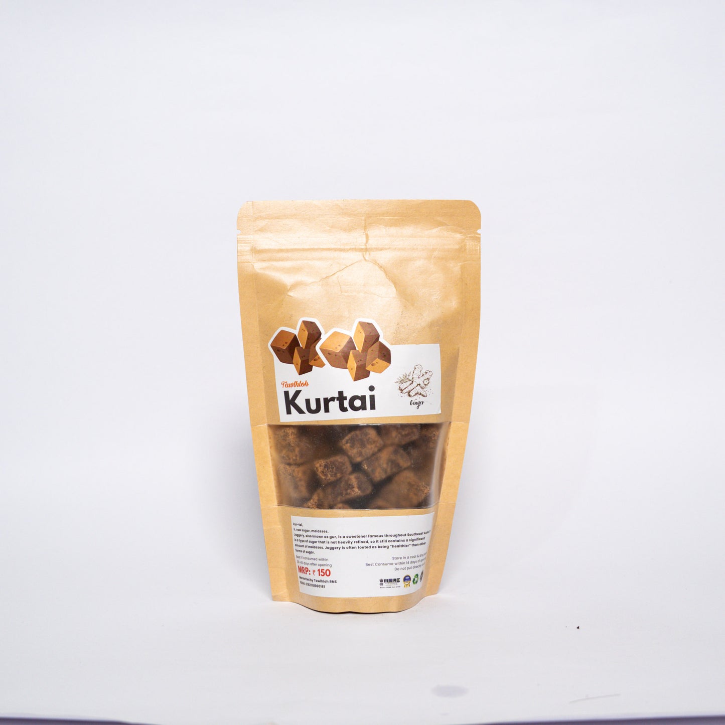 Ginger Sugarcane Sweet Candy (Sawhthing Kurtai)