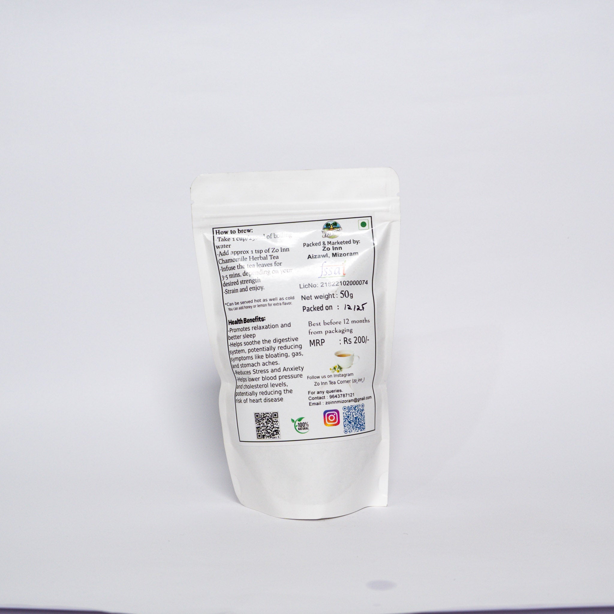 Chamomile Herbal Tea
