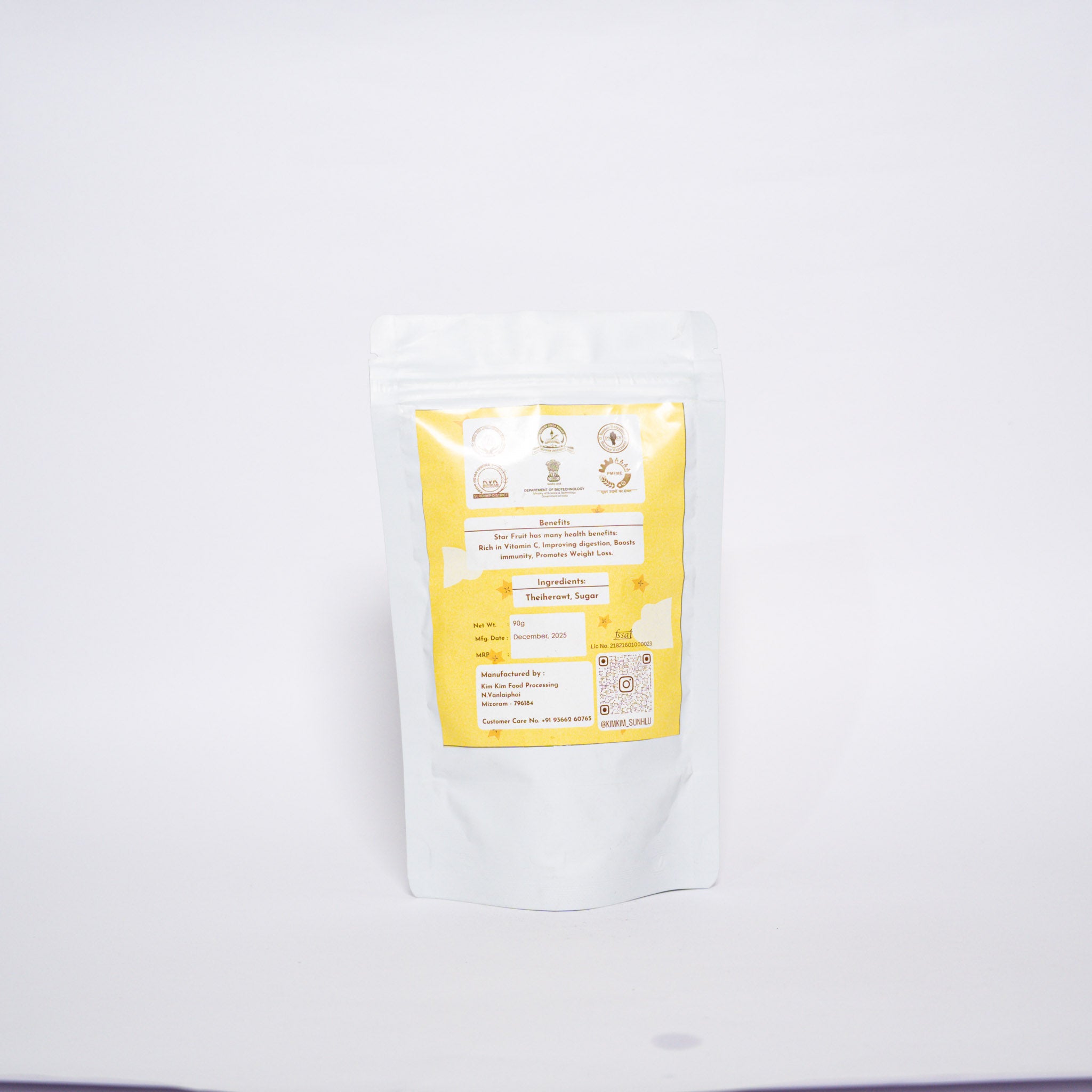 Dehydrated Star Fruit