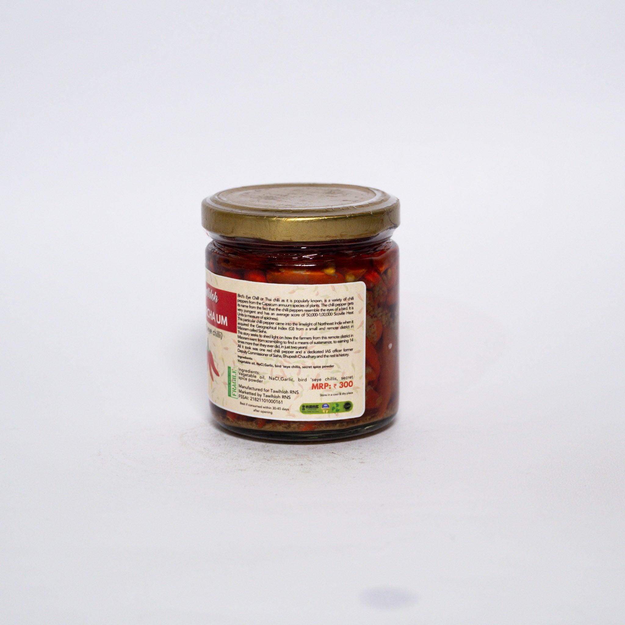 Fermented Bird's Eye Chilli Pickle