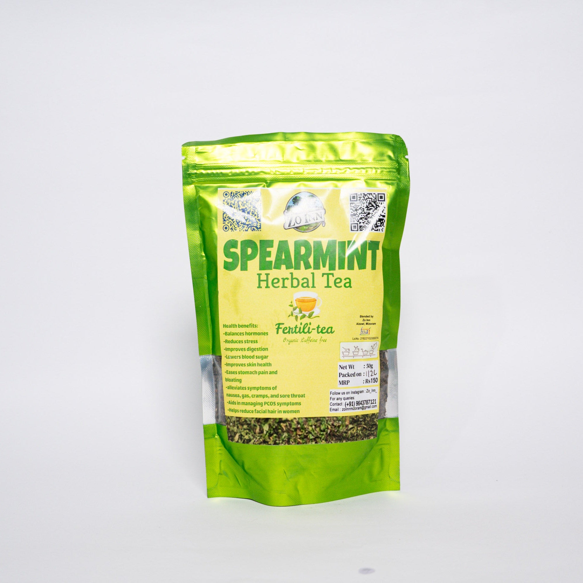 Spearmint Herbal Tea