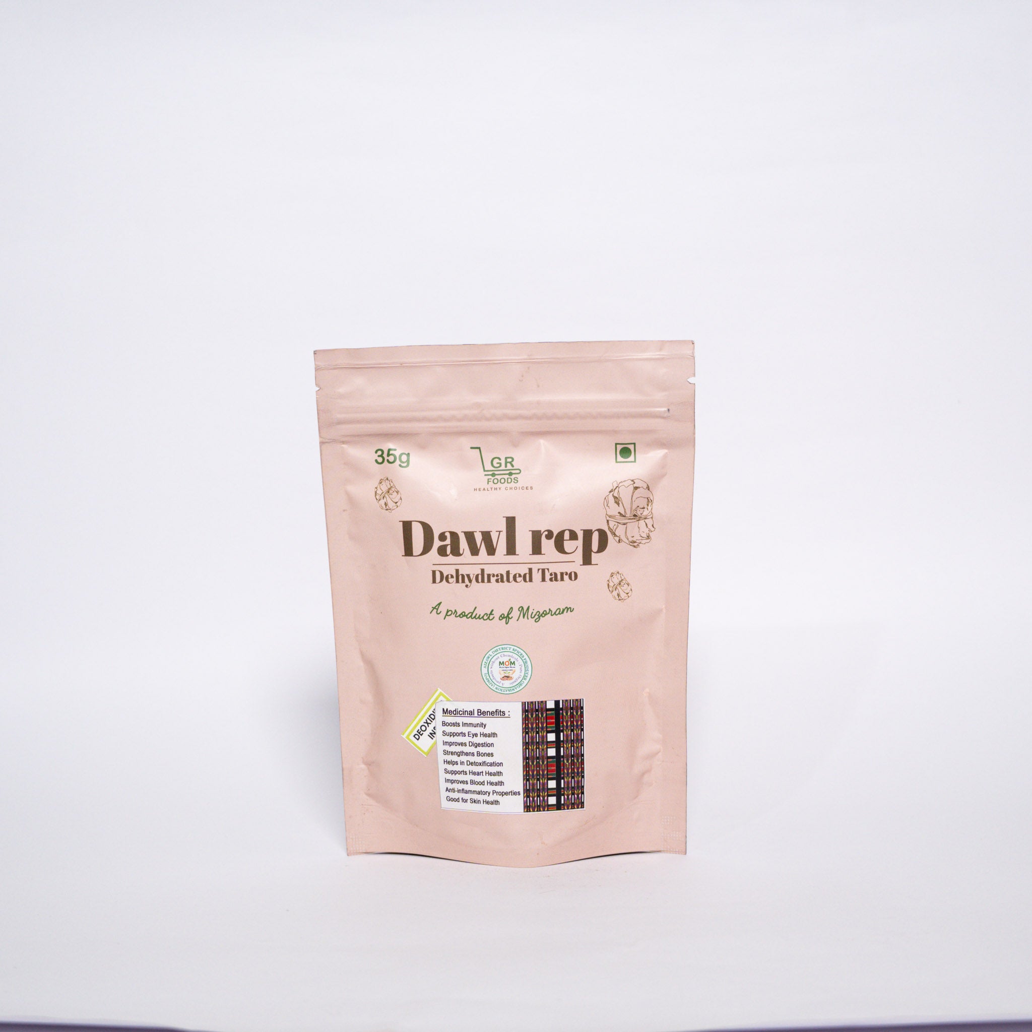 Sun Dried Taro Leaves (Dawl Rep)